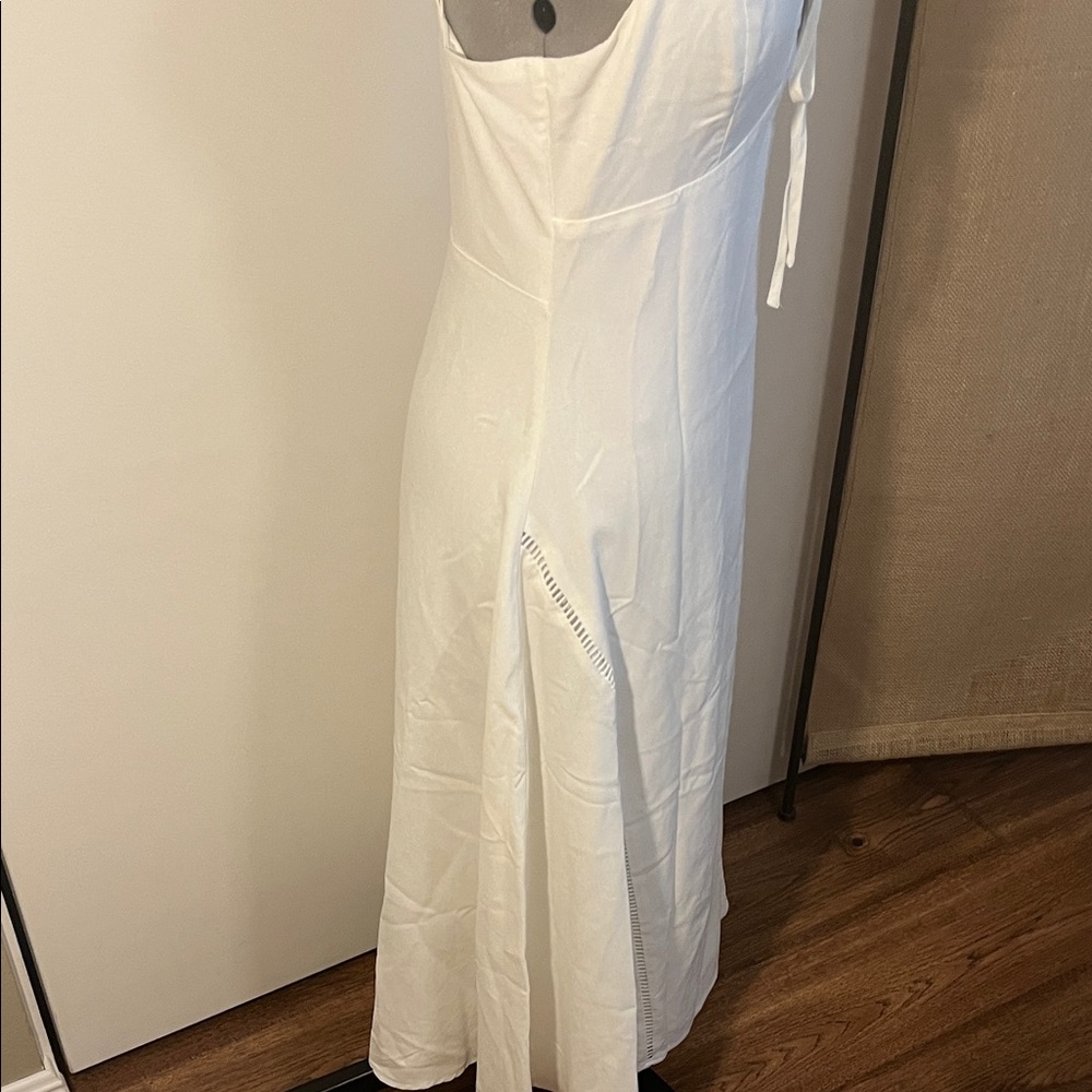 Lulu's White Maxi Dress - Picture 4 of 7